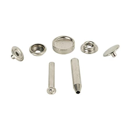 Overtime A306 Fabric To Fabric Snap, Pack 6 OV6099